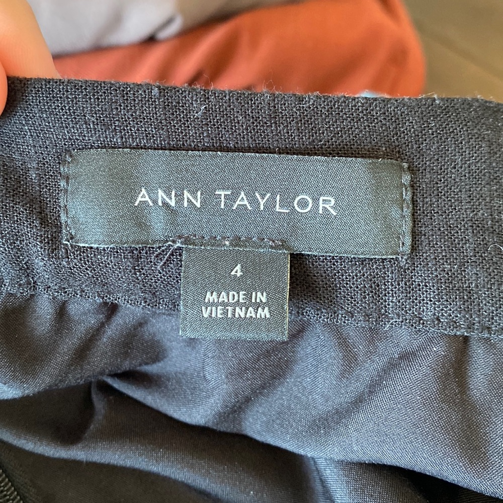 Ann Taylor Black Skirt